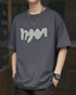 【OUTLET/即納】アブストラクトロゴワイドシルエット半袖Tシャツ P1371