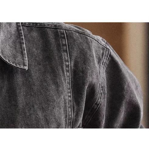 Vintage Like Wash Denim Shirt P1913