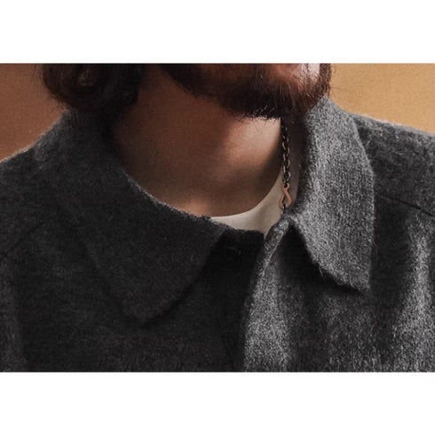 Relaxed Fit Polo Collar Knit P1920