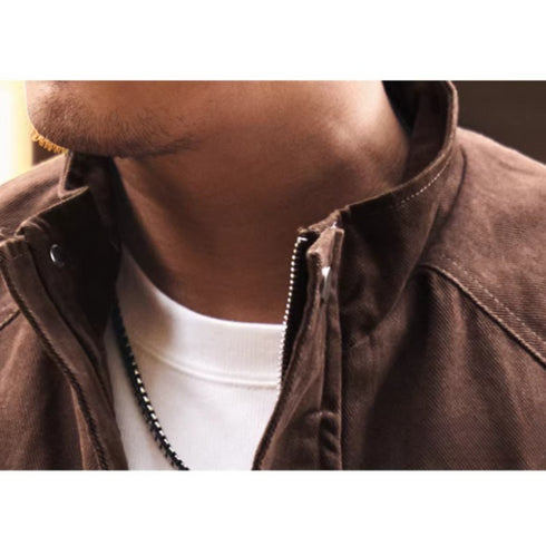 Rugged Silhouette Zip Jacket P1921