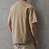 ウォッシュドヘンリーネック半袖Tシャツ P2122