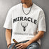 グラフィックプリント半袖Tシャツ P2143