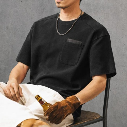 パッチポケットリラックス半袖Tシャツ P2147