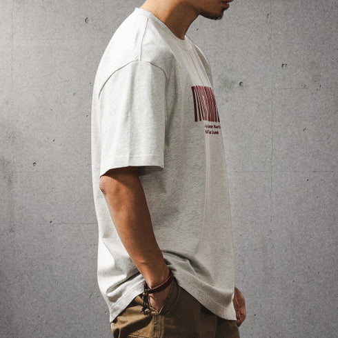 フロントプリント半袖Tシャツ P2089