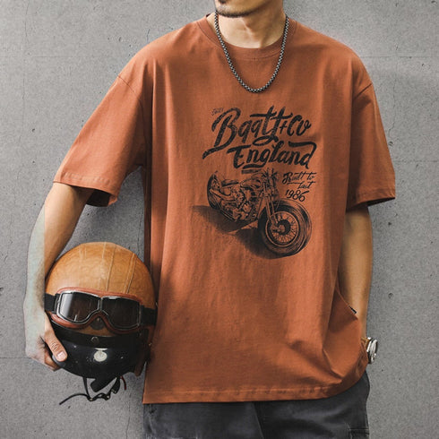 アメカジグラフィック半袖Tシャツ P2104