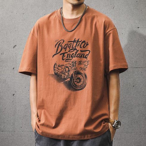 アメカジグラフィック半袖Tシャツ P2104