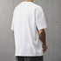 グラフィックプリントクルーネック半袖Tシャツ P2116