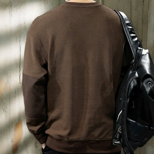 アシンメトリーラインデザインスウェット P1610
