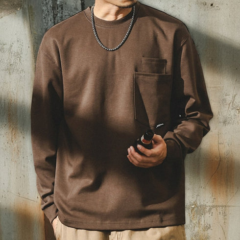 Heavyweight Pocket Long Sleeve P1743