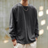 Natural Texture Crew Neck Long Sleeve T-shirt P1792