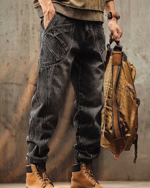 【OUTLET/即納】アングルポケットデニムジーンズ P1550
