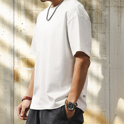 Outdoor Motif Back Graphic Short Sleeve T-shirt P1384