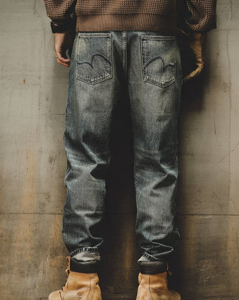 Natural Fade Denim Jeans P1546