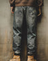 Natural Fade Denim Jeans P1546