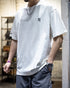 【OUTLET/即納】モノトーンロゴアクセント半袖Tシャツ P1399
