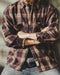 Authentic Check Work Style Long Sleeve Shirt P1594