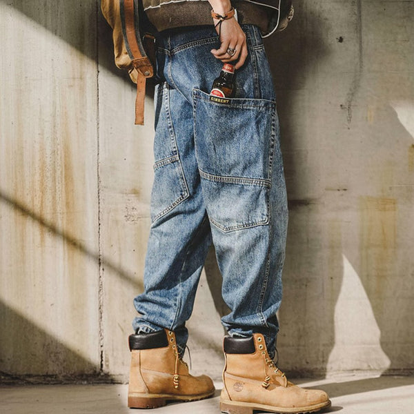 【OUTLET/即納】Utility Pocket Work Denim Pants P0788