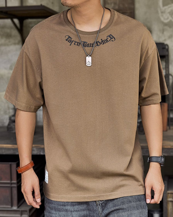 Abstract Motif Art Short Sleeve T-Shirt P1372