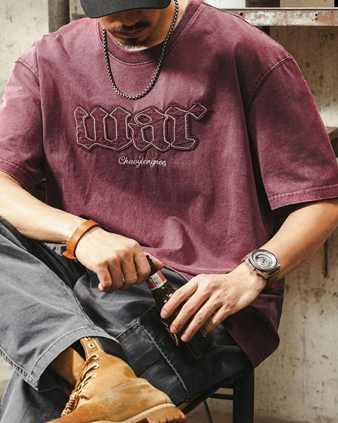 フェードカラーロゴTシャツ P1429