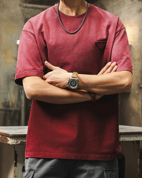 Casual Grunge Edge Short Sleeve T-shirt P1437