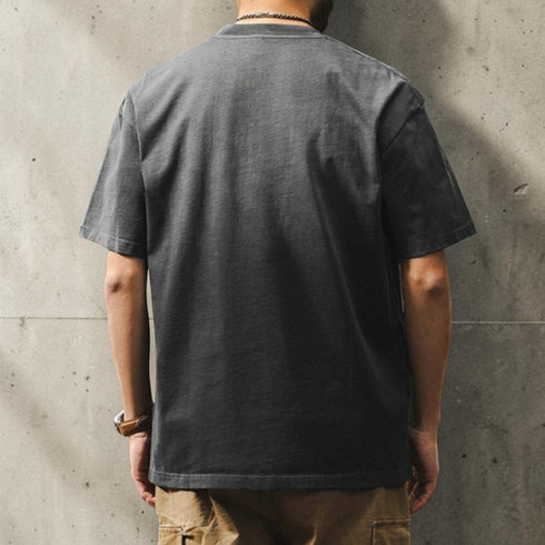 カジュアルグランジエッジ半袖Tシャツ P1437