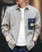 Vintage Style Stripe Work Shirt P1335