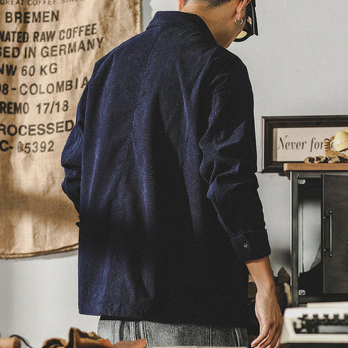 Houndstooth Long-sleeved Shirt P0130