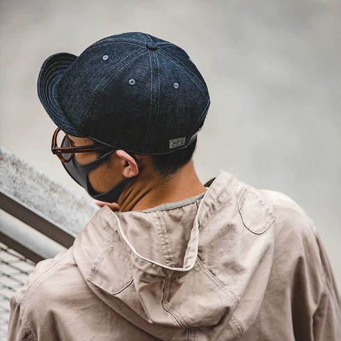 Denim Short Brimmed Cap P0582