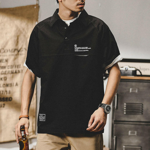 Short-sleeved Tooling Polo Shirt P0112