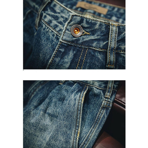 Straight All-match Jeans P0020.
