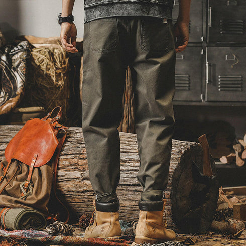 American Casual Straight Pants P0309