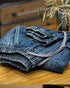 Vintage Wash Cargo Jeans P0411