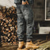 Winter Padded Jeans Men P0697