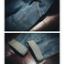 Side Pocket Straight Jeans P0018.