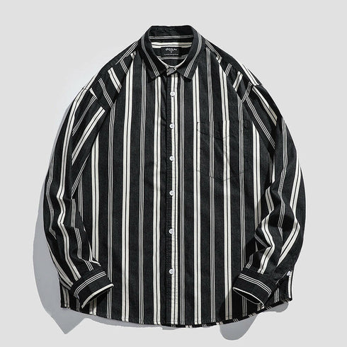 Striped Men's Shirt P0070.