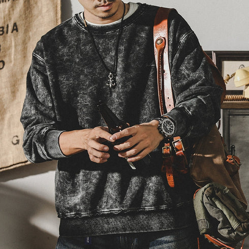 American Retro Casual Sweatshirt P0698