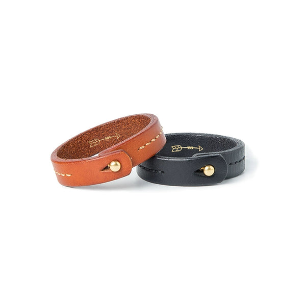 Vintage Tanned Stamping Bracelet P0586