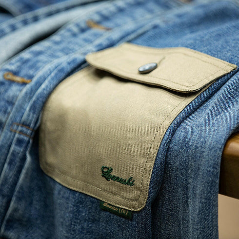 American Denim Loose Casual Jacket P0416