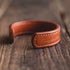 Vintage Tanned Genuine Leather Bracelet P0565