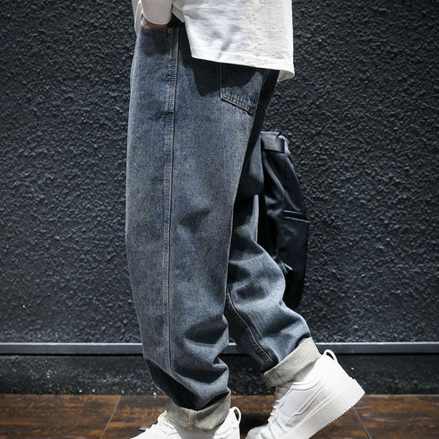 Simple All-match Straight Men's Jeans P0052.