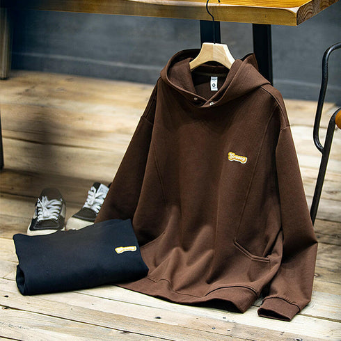 Loose Big Size American Long-Sleeved Hoodie P0443