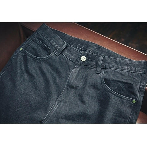 Black Straight Jeans P0012.