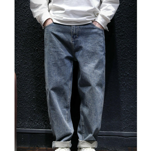 Simple All-match Straight Men's Jeans P0052.