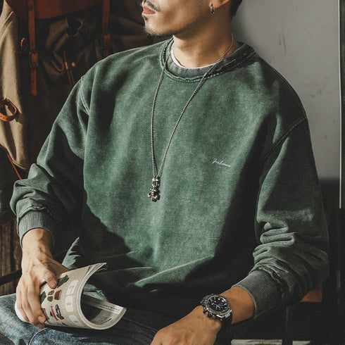 American Retro Casual Sweatshirt P0698