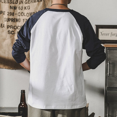 American Long-sleeved T-shirt Men's P0340