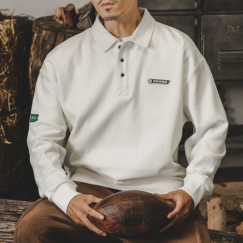 Polo Shirt Men's Long-sleeved P0725