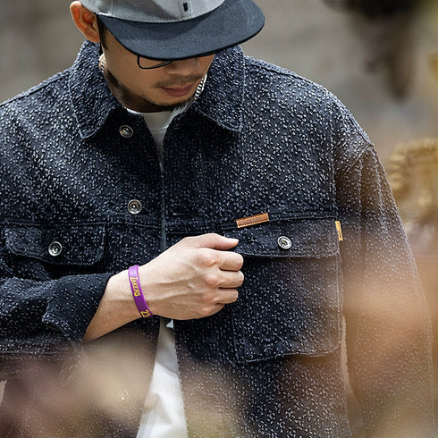 American Cowboy Big Size Loose Jacket P0472