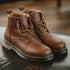American Brown Leather Boots P0569