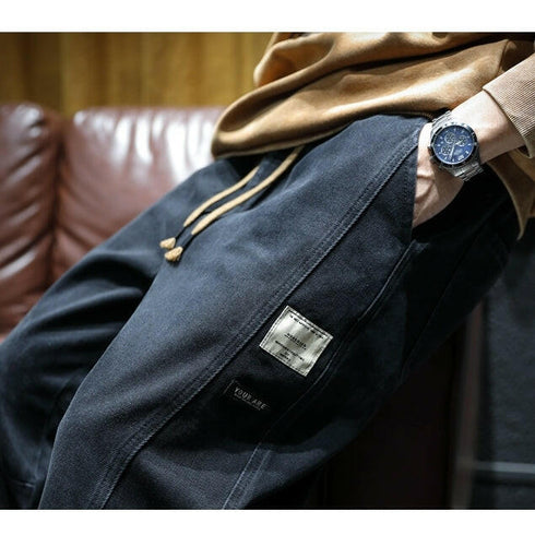 Loose Side Design Jeans Pants P0034.