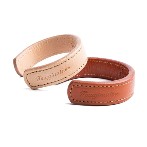Vintage Tanned Genuine Leather Bracelet P0565